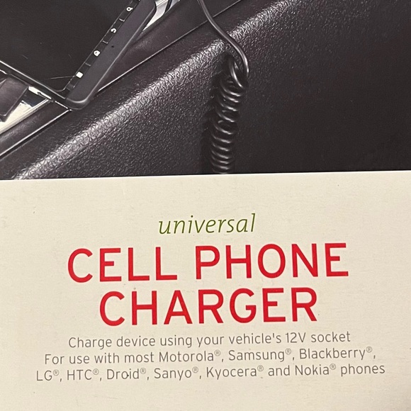 VINTAGE Cell Phone Car Charger New in box. - Picture 3 of 4